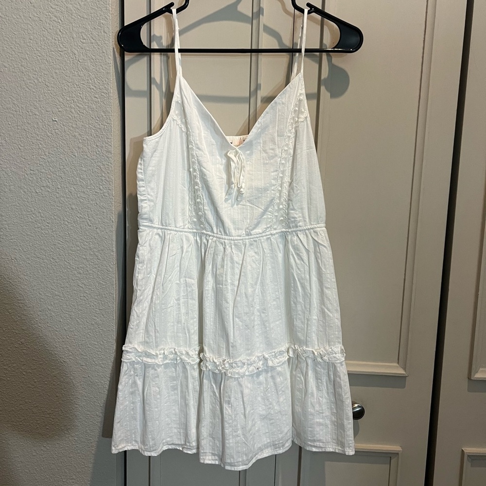 White sun dress